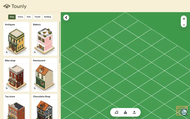 Screenshot of Tounly