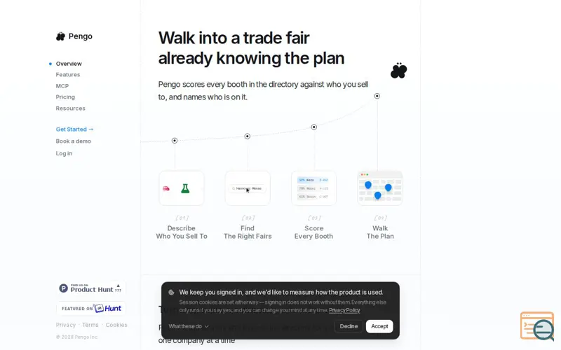 Screenshot of Pengo, a launch using AltHunt