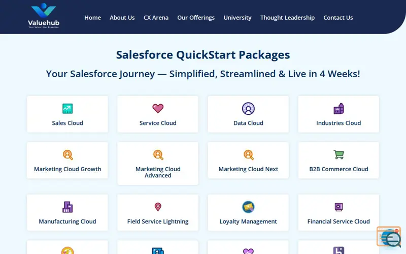 Screenshot of Valuehub | Your Go To CRM Partner