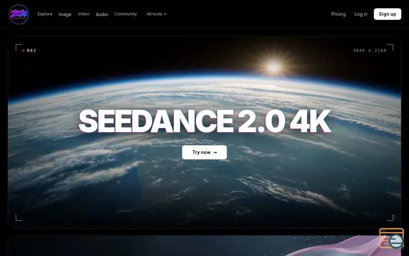Screenshot of 2036 Studios