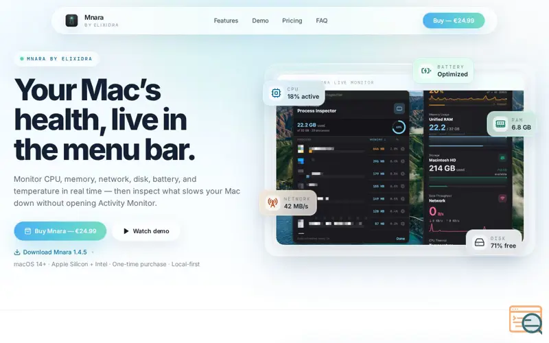 Screenshot of Mnara