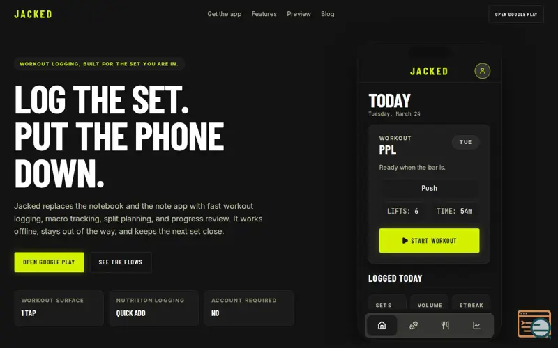 Screenshot of Jacked