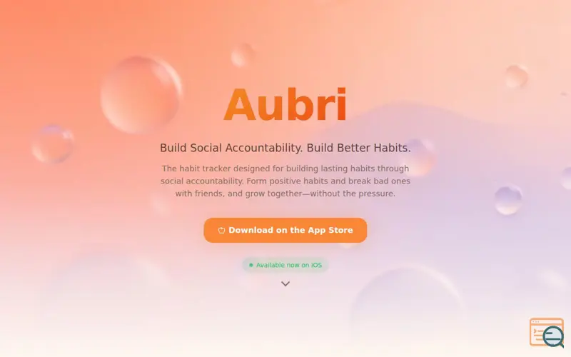 Screenshot of Aubri
