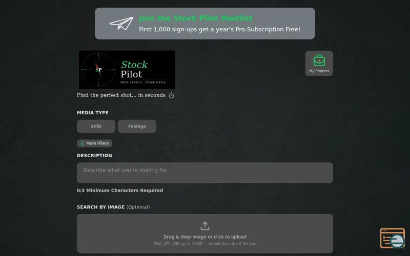 Screenshot of Stock Pilot — Search Multiple Suppliers