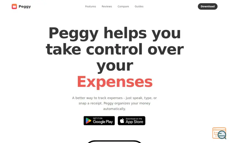 Screenshot of Peggy