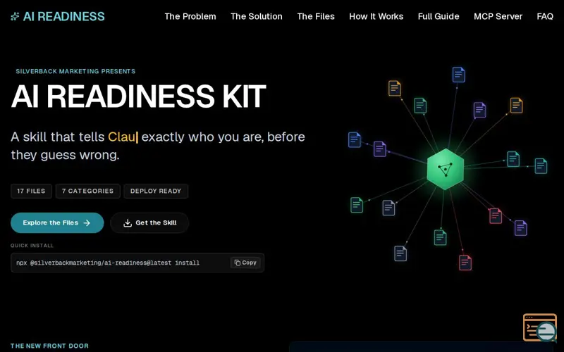Screenshot of AI Readiness Kit