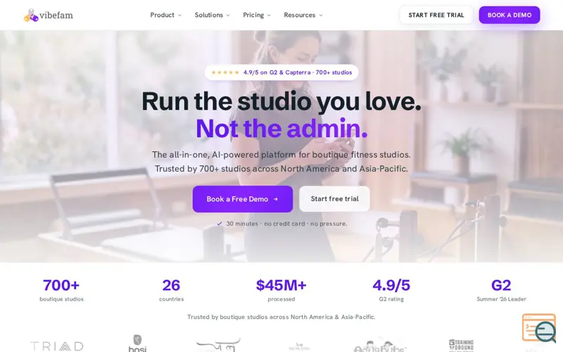 Screenshot of vibefam