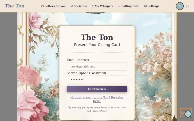 Screenshot of The-ton