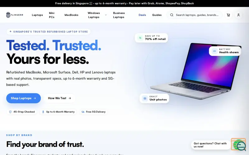Screenshot of Flikgear