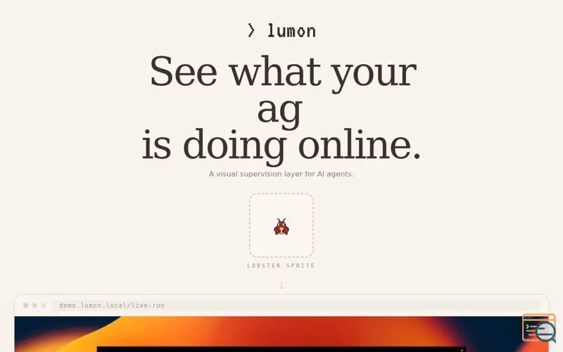 Screenshot of Lumon-live