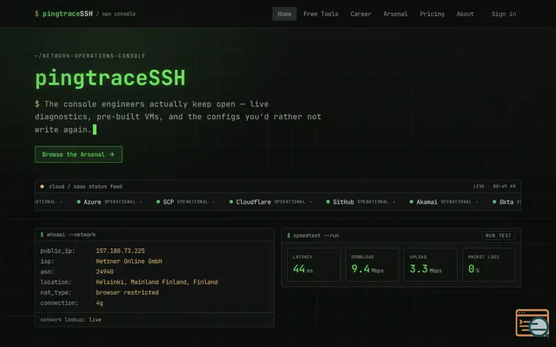 Screenshot of SOC-in-a-Box