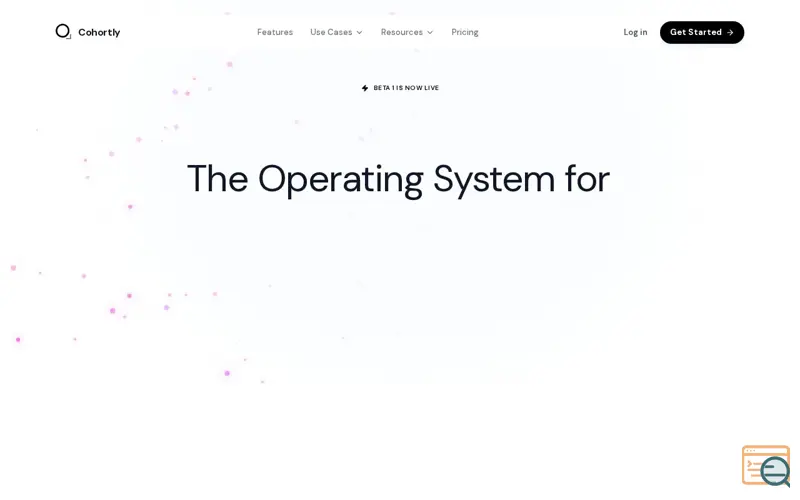 Screenshot of Cohortly