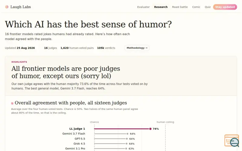 Screenshot of Laugh