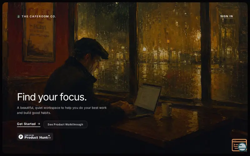 Screenshot of The Caferoom Company