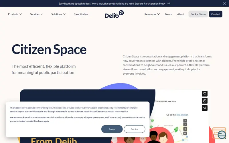 Screenshot of Citizen Space