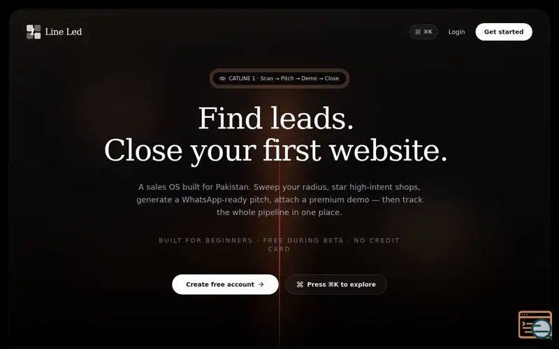 Screenshot of Line Led 
