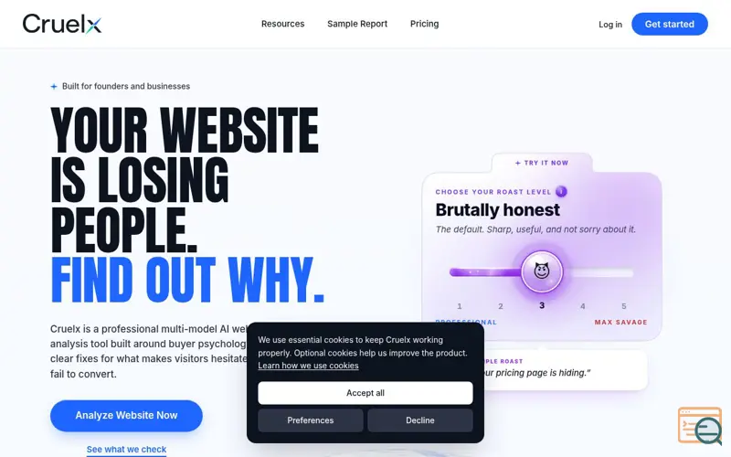 Screenshot of Cruelx