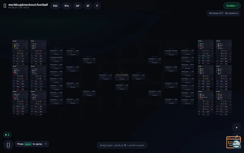 Screenshot of WorldCupKnockout