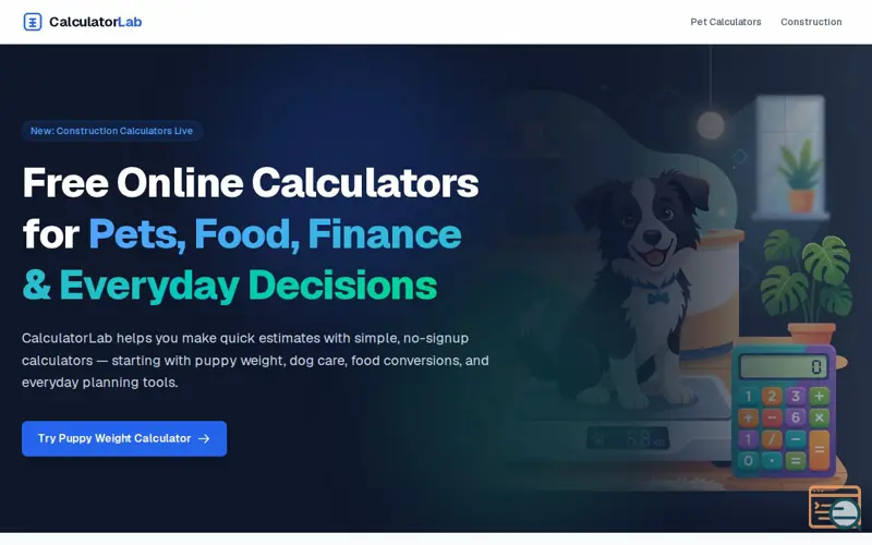 Screenshot of CalculatorLab