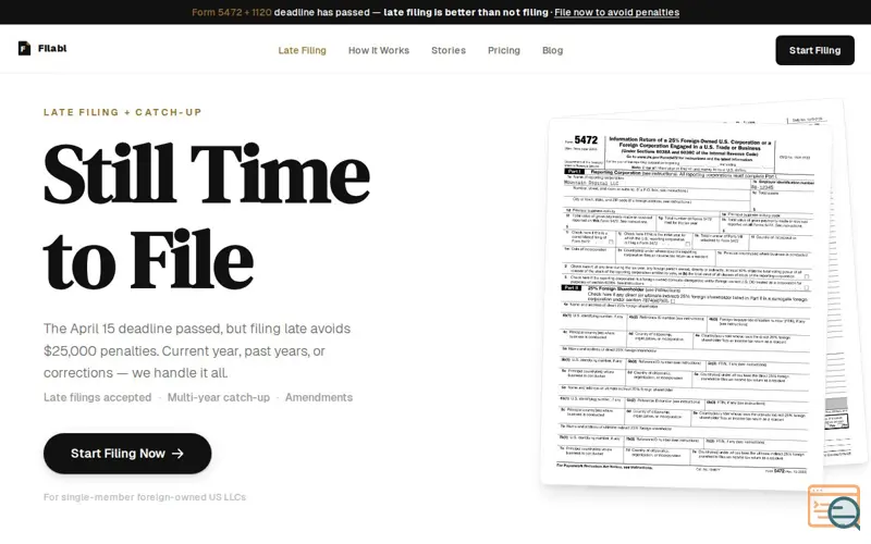 Screenshot of Filabl