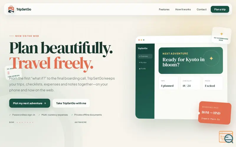 Screenshot of TripSetGo - Travel freely!
