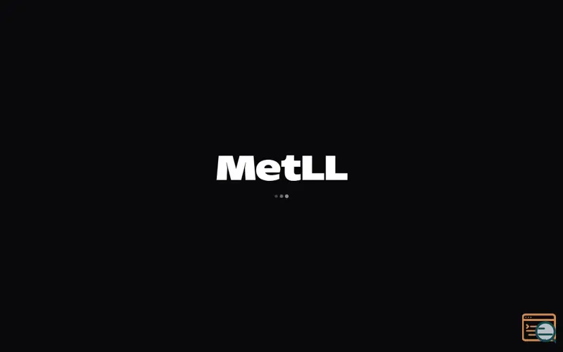 Screenshot of MetLL