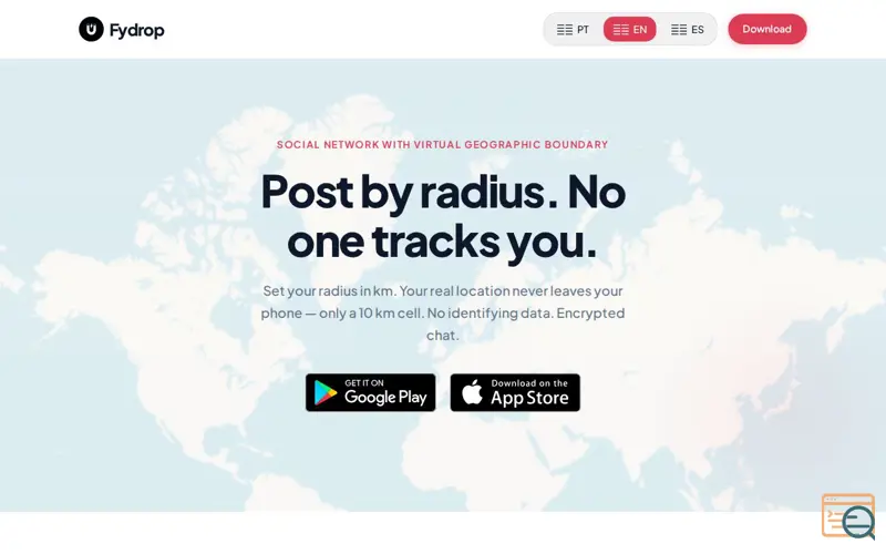Screenshot of Fydrop
