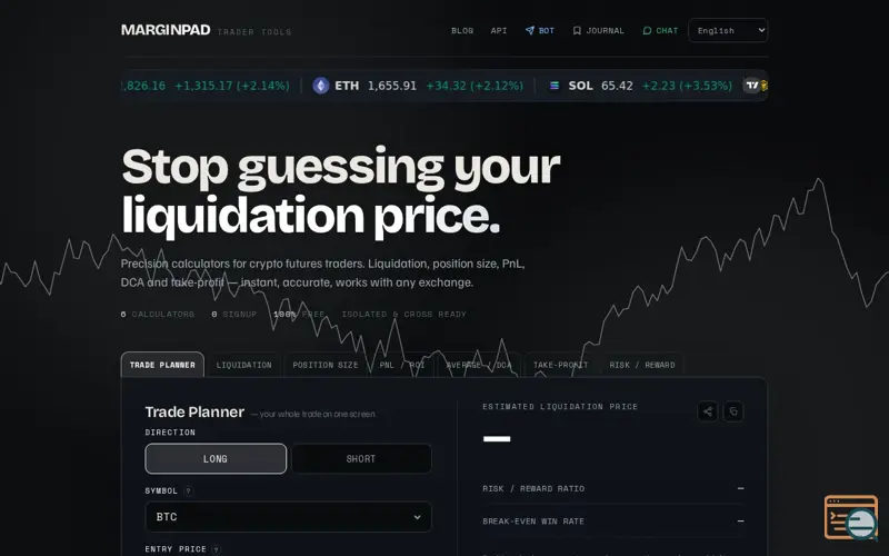Screenshot of MarginPad