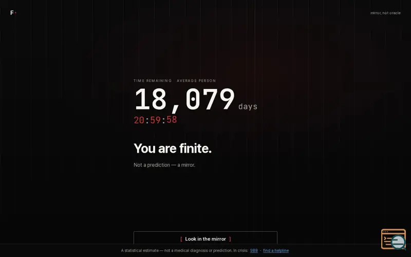 Screenshot of DaysLeft