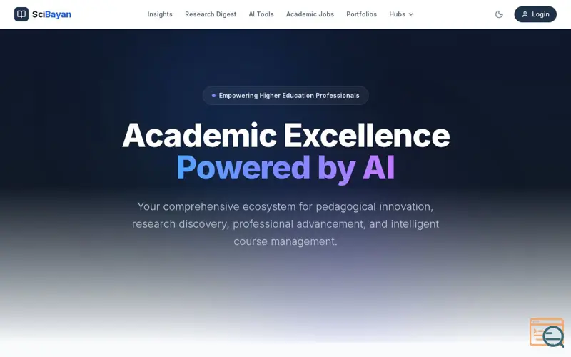 Screenshot of SciBayan