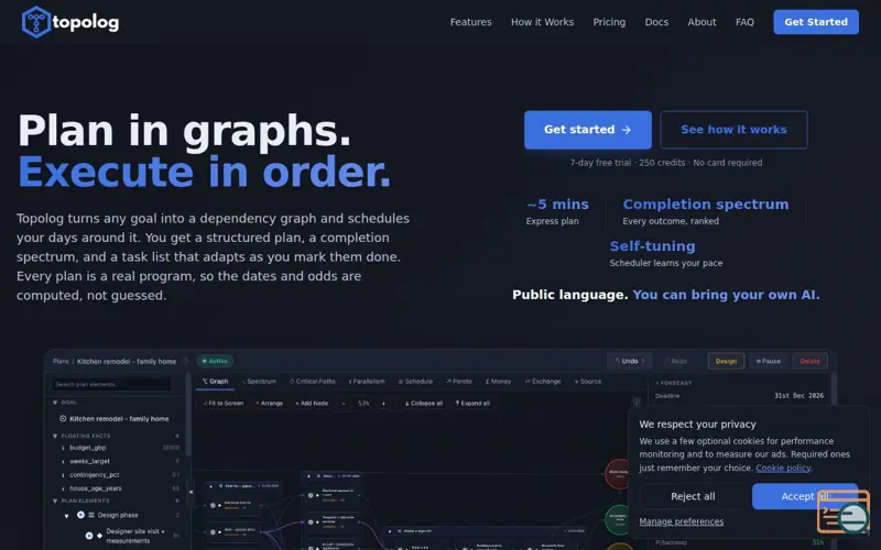 Screenshot of Topolog