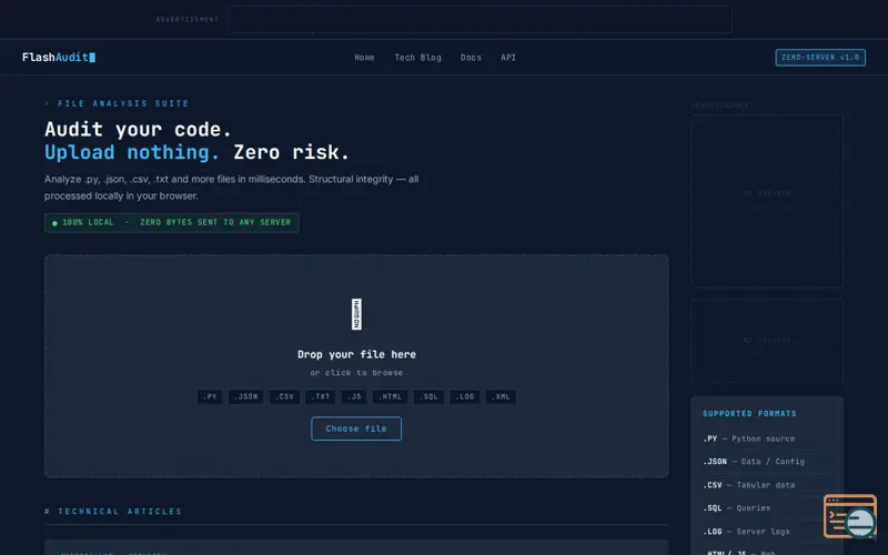 Screenshot of Flash-auditory-1-0
