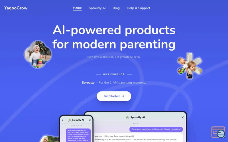 Screenshot of Sproutly AI