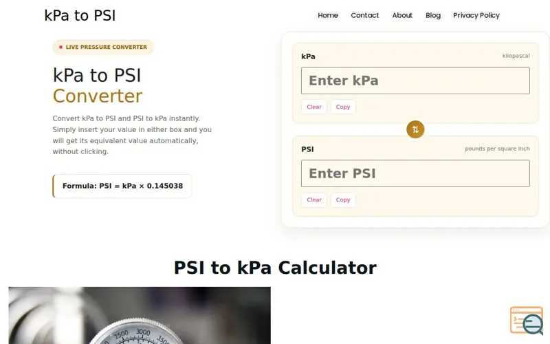 Screenshot of Kpatopsi, a launch using Yoast