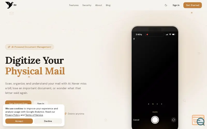 Screenshot of Lttr