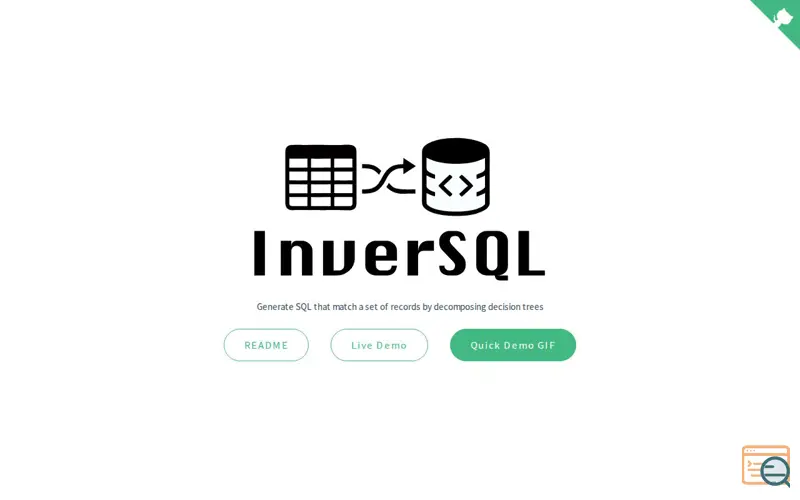Screenshot of Inversql