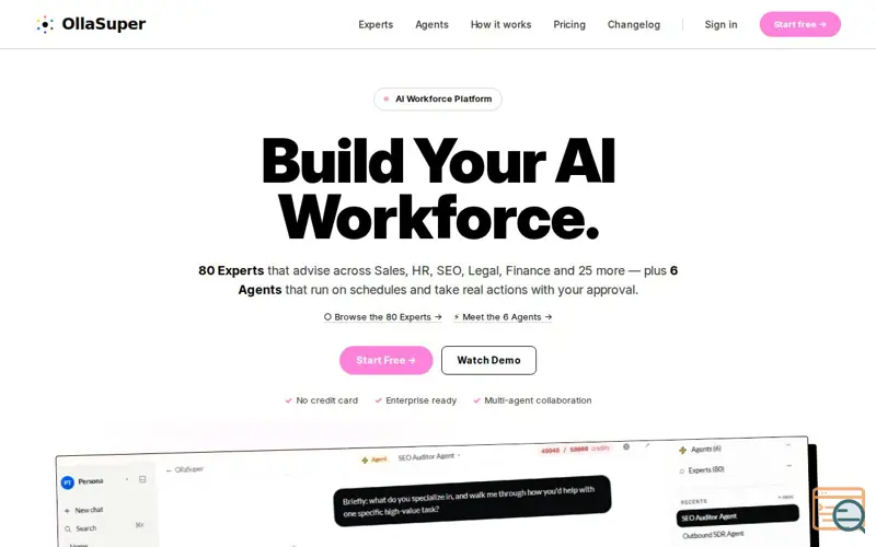 Screenshot of OllaSuper