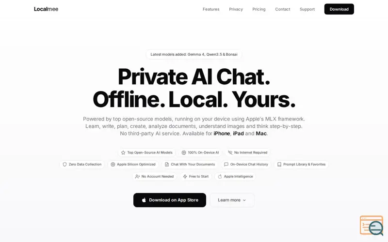 Screenshot of Localmee