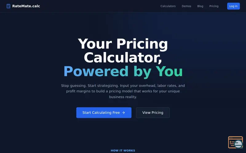 Screenshot of RateMate.calc
