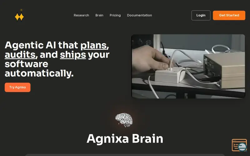 Screenshot of Agnixa