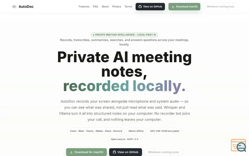 Screenshot of AutoDoc
