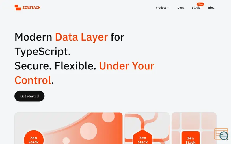 Screenshot of ZenStack