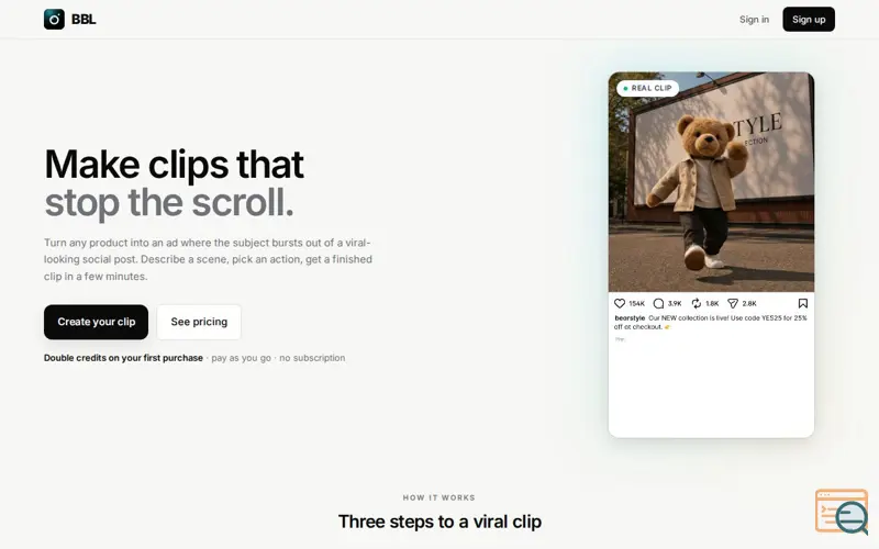 Screenshot of Beyond Better Labs