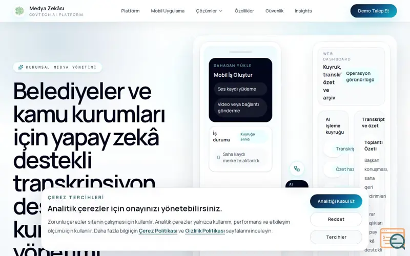 Screenshot of Medya Zekâsı