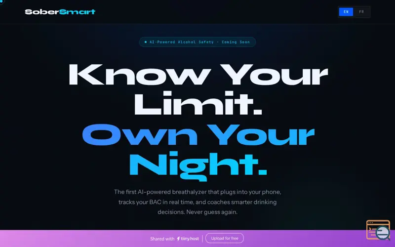 Screenshot of SoberSmart 