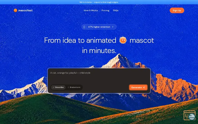 Screenshot of Mascofast