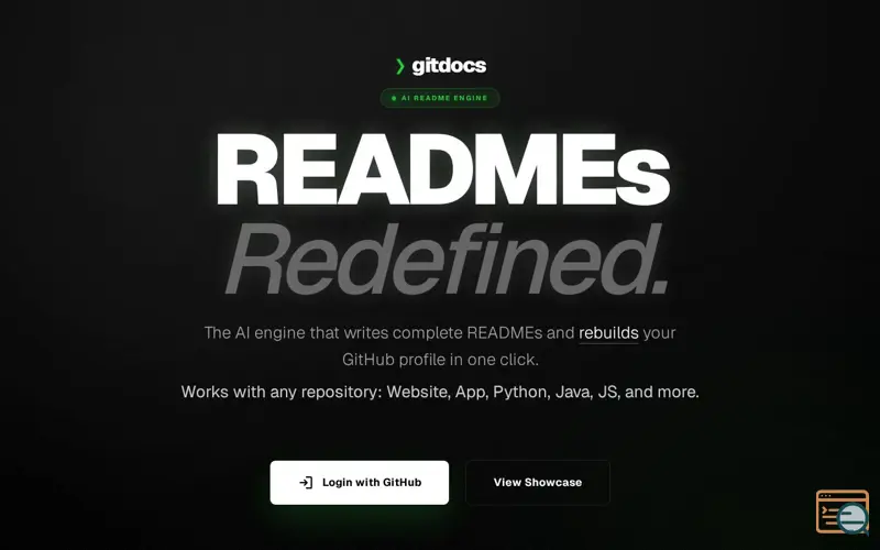 Screenshot of GitDocs