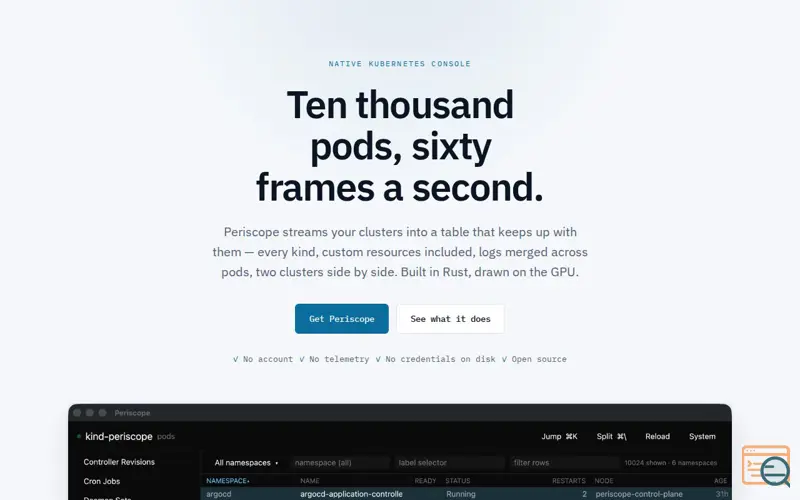 Screenshot of Periscope