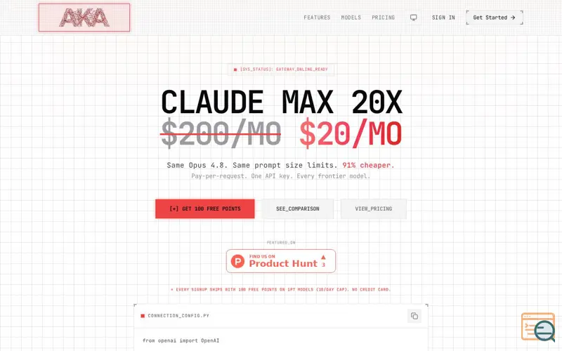 Screenshot of AkaRouter