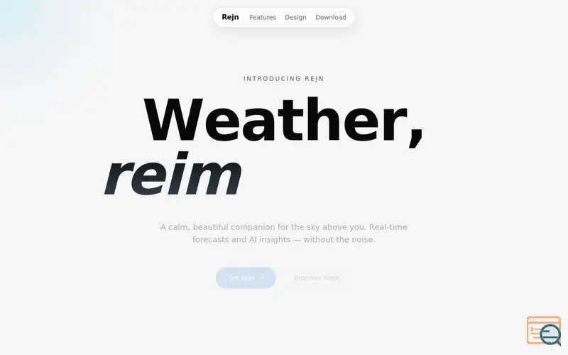 Screenshot of Rejn 2.0